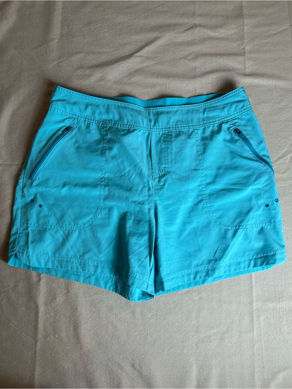 Pacific Trail Women's Athletic Shorts in Teal Blue